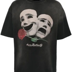 Theatre masks oversized T-shirt