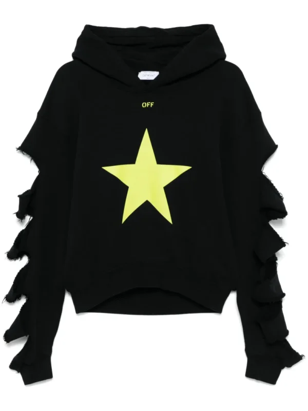 Off-White Star Undercut hoodie